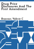 Drug_price_disclosures_and_the_first_amendment
