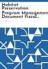 Habitat_preservation_program_management_document_fiscal_year_1980-1985