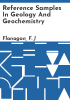 Reference_samples_in_geology_and_geochemistry