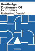 Routledge_dictionary_of_economics
